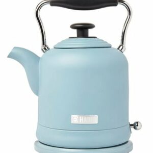 Haden - Highclere  1.5 L Electric Kettle Stainless Steel with Auto Shut -Off - Poole Blue