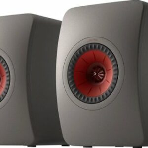 KEF - LS50META Bookshelf Speakers Pair - Titanium