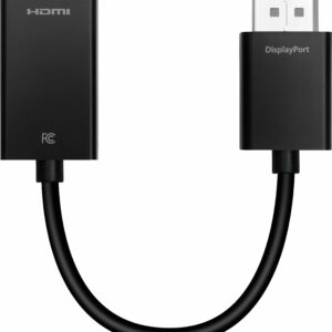 Best Buy essentials™ - DisplayPort to HDMI Adapter - Black