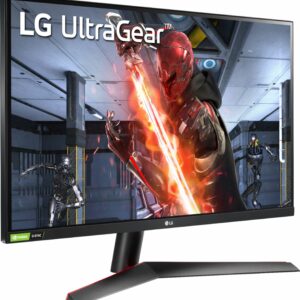 LG - Geek Squad Certified Refurbished UltraGear 27" IPS LED FHD FreeSync and G-SYNC Compatable Monitor with HDR - Black