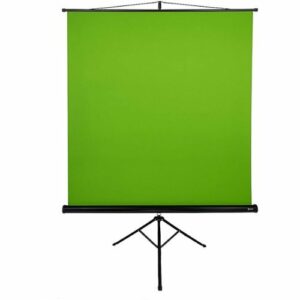 Arozzi - Extra Wide Portable Green Screen - Black