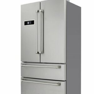 Thor Kitchen - 20.7-cu ft 4-Door Counter-Depth French Door Refrigerator with Ice Maker - Stainless Steel