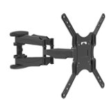 Kanto - Full Motion TV Mount 18.3-inch Extension - Black