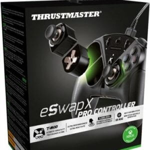 Thrustmaster - eSwapX Pro Controller officially licensed for Xbox Series X|S, Xbox One, and PC-Black - Black