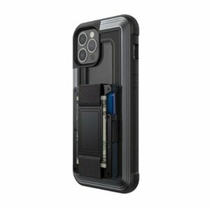 Raptic - Shield Wallet for iPhone 12 Pro Max - Black