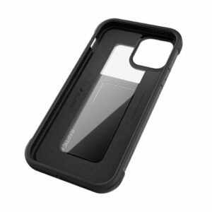 Raptic - Shield Wallet for iPhone 12 Pro Max - Black