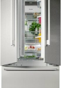 Thermador - Freedom Collection 19.4 Cu. Ft. French Door Built-In Smart Refrigerator with Masterpiece Series Handles - Silver