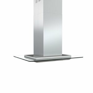 Zephyr - Verona 36 in. 600 CFM Island Mount Range Hood with LED Light - Stainless Steel