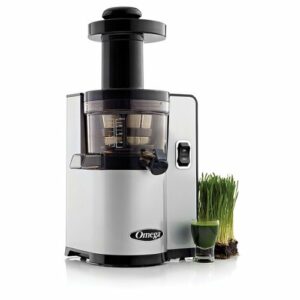 Omega - Vertical Slow Masticating Juicer - Silver