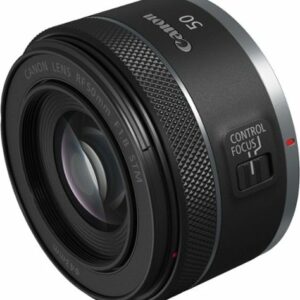 Canon - RF50mm F1.8 STM Standard Prime Lens for EOS R-Series Cameras - Black