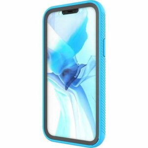 SaharaCase - Grip Series Carrying Case for Apple iPhone 12 and 12 Pro - Aqua