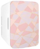 Cooluli - Infinity 10 Liter Thermo-Electric Cooler/Warmer Mini Fridge - Fractal Pink