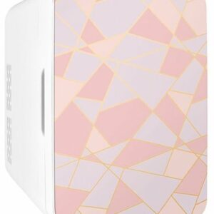 Cooluli - Infinity 10 Liter Thermo-Electric Cooler/Warmer Mini Fridge - Fractal Pink