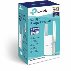 TP-Link - TP- Link RE505X AX1500 Wi-Fi 6 Range Extender - White