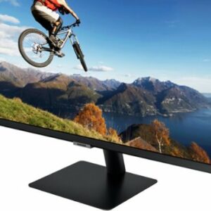 Samsung - Geek Squad Certified Refurbished AM702 Series 32" LED 4K UHD Monitor with HDR - Black