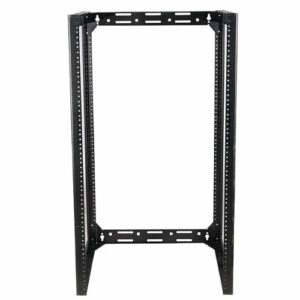 Sanus - 35" Tall AV Rack 15U Stackable Skeleton Rack - Black