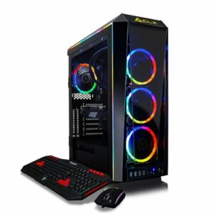 CLX - SET Gaming Desktop - AMD Ryzen 9 5900X - 64GB Memory - NVIDIA GeForce RTX 3080 - 1TB NVMe SSD + 6TB HDD - Black