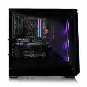 CLX - SET Gaming Desktop - AMD Ryzen 9 5900X - 32GB Memory - NVIDIA GeForce RTX 3080 - 480GB SSD + 3TB HDD - Black