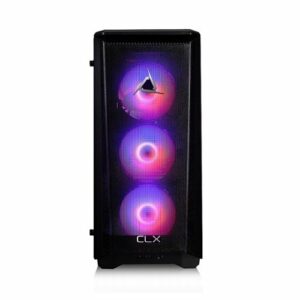 CLX - SET Gaming Desktop - AMD Ryzen 9 5900X - 32GB Memory - NVIDIA GeForce RTX 3080 - 480GB SSD + 3TB HDD - Black