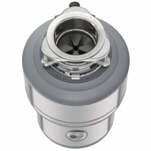 InSinkerator - Evolution Excel Lift and Latch Quiet Series 1HP Continuous Feed Garbage Disposal Cordless - Silver