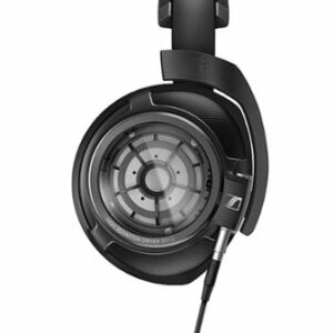 Sennheiser - HD 820 Over-the-Ear Audiophile Headphones - Ring Radiator Drivers with Glass Reflector Technology, with Balanced Cable - Black