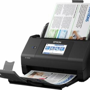 Epson - WorkForce ES-580W Wireless Duplex Touchscreen Desktop Document Scanner