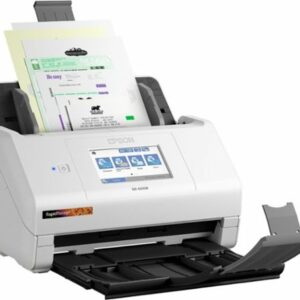 Epson - RapidReceipt RR-600W Wireless Receipt and Desktop Document Scanner