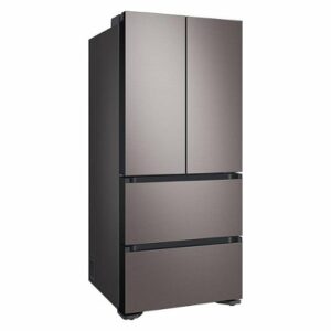 Samsung - 17.3 cu. ft. Kimchi & Specialty 4-Door French Door Smart Refrigerator with Super Precise Cooling - Platinum Bronze