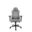 Arozzi - Primo Premium Woven Fabric Gaming Chair - Light Grey with Dark Grey Accents