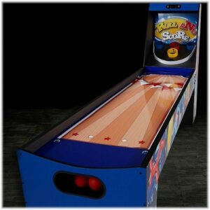 Big Sky Company - 7’3” Roll and Score Compact Arcade Game, Electronic Scoring and Ball Return System - Multi