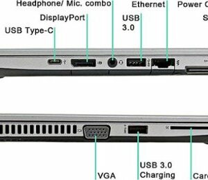 HP - Refurbished EliteBook 840 G3 14" Laptop - Intel Core i5 - 16GB Memory - 256GB Solid State Drive - Black