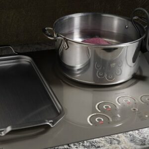 Monogram - 36" Built-In Electric Induction Cooktop with 5 Elements - Silver