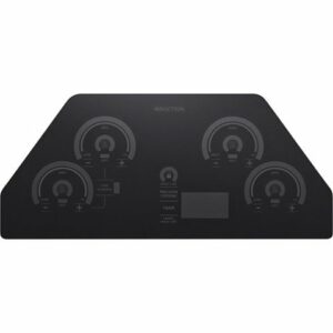 Monogram - 30" Built-In Electric Induction Cooktop with 4 Elements - Black Graphite