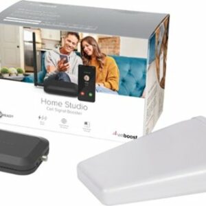 weBoost - Home Studio Cell Phone Signal Booster Kit for Single Room Coverage, Boosts 4G LTE & 5G for all U.S. Networks