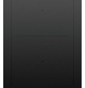 Fisher & Paykel - 12 Inch 2 Zone Induction Cooktop with SmartZone - Black