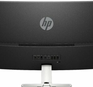 HP - Geek Squad Certified Refurbished 34" IPS LED Curved UltraWide QHD FreeSync Monitor - Silver & Black