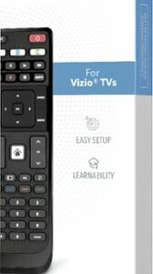 Insignia™ - Replacement Remote for Vizio TVs - Black