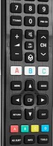 Insignia™ - Replacement Remote for Samsung TVs - Black