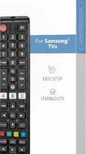 Insignia™ - Replacement Remote for Samsung TVs - Black