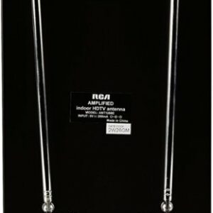 RCA - Amplified Indoor HDTV Antenna - Black