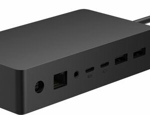 Microsoft - Geek Squad Certified Refurbished Surface Dock 2 - Black