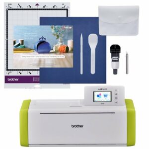 Brother - ScanNCut DX SDX85 Electronic Cutting Machine with Built-in Scanner - White/Green