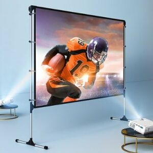 Vankyo - Staytrue 100" T Projector Screen - White