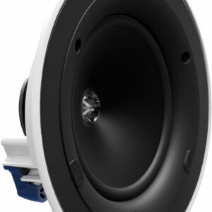 KEF - Ci200MR UNI-Q 8" Round In-Ceiling Speaker  Pair - Black