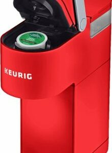 Keurig - K-Mini Single Serve K-Cup Pod Coffee Maker - Poppy Red