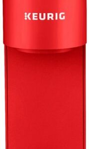 Keurig - K-Mini Single Serve K-Cup Pod Coffee Maker - Poppy Red