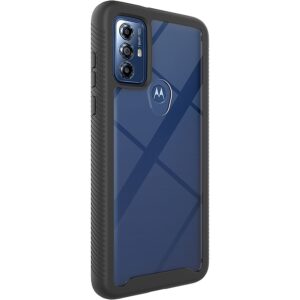 SaharaCase - GRIP Series Case for Motorola Moto G Play (2023) - Black