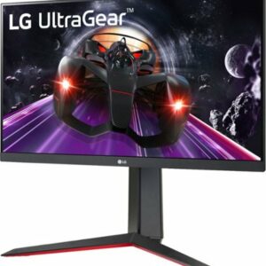 LG - 24" FHD 144Hz FreeSync Premium Monitor - Black