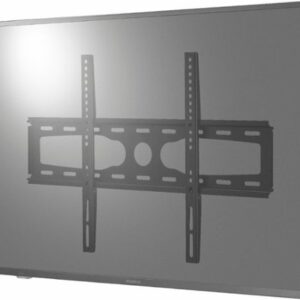 Best Buy essentials™ - Fixed TV Wall Mount for Most 37–90" TVs - Black