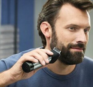 Philips Norelco - Series 9000 Ultimate Rechargeable Beard and Hair Trimmer - Steel